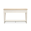 Salt Life Home Echo Isles Sea Pearl and Driftwood Rectangular Sofa Table
