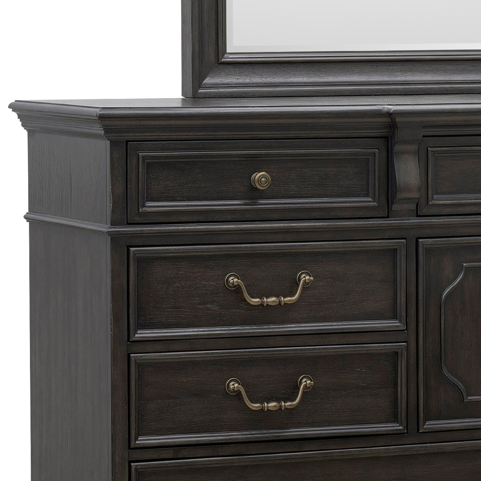 Pulaski Furniture Hickory Creek Brown Velvet 10 Drawer Dresser