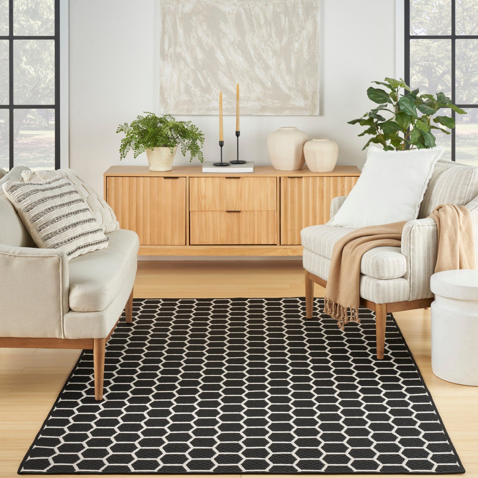 Nourison Twist Reversible TWS01 Modern Rug