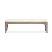 Magnussen Home Braelyn Dorian Grey Long Bench