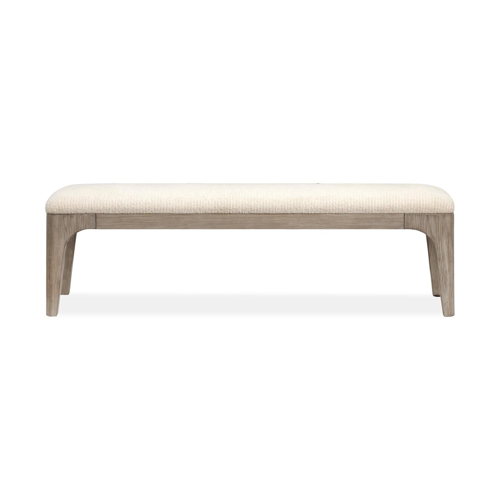 Magnussen Home Braelyn Dorian Grey Long Bench