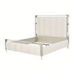 Michael Amini Penthouse Short Panel Bed - Ash Gray