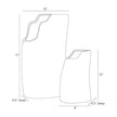Arteriors Casio Vases, Set of 2