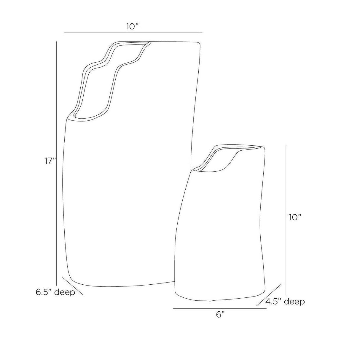 Arteriors Casio Vases, Set of 2