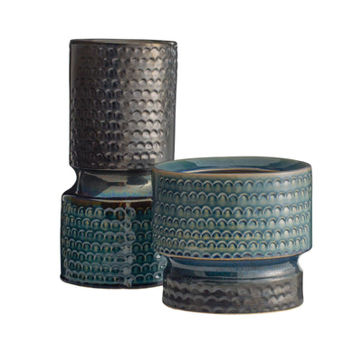 Arteriors Cliff Vases Set of 2