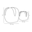 Arteriors Amal Vases, Set of 2