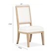 Magnussen Home Coventry Honey Maple Side Chair Set of 2