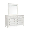 Magnussen Home Juniper Hill Whisper White Double Drawer Dresser
