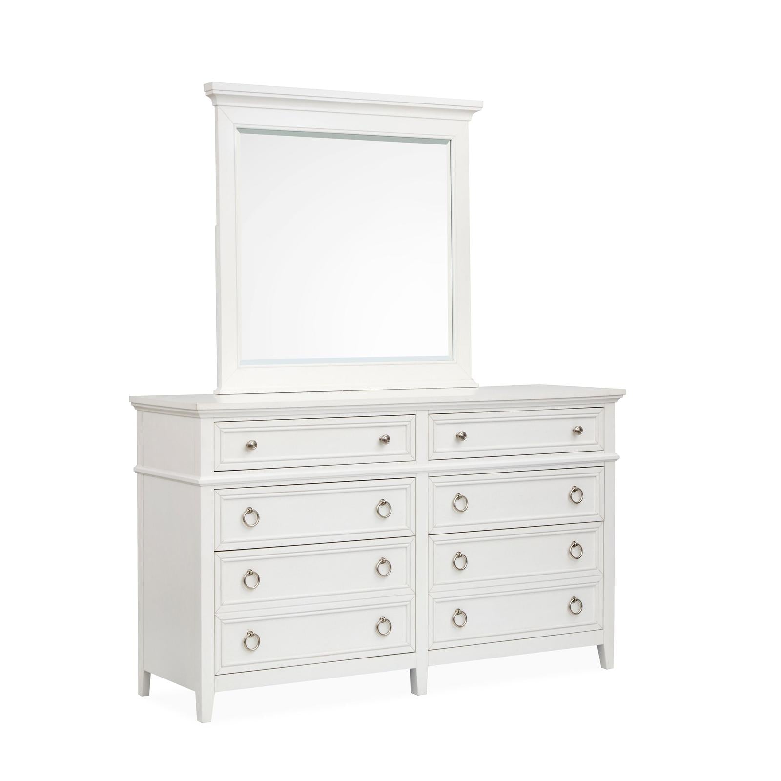 Magnussen Home Juniper Hill Whisper White Double Drawer Dresser