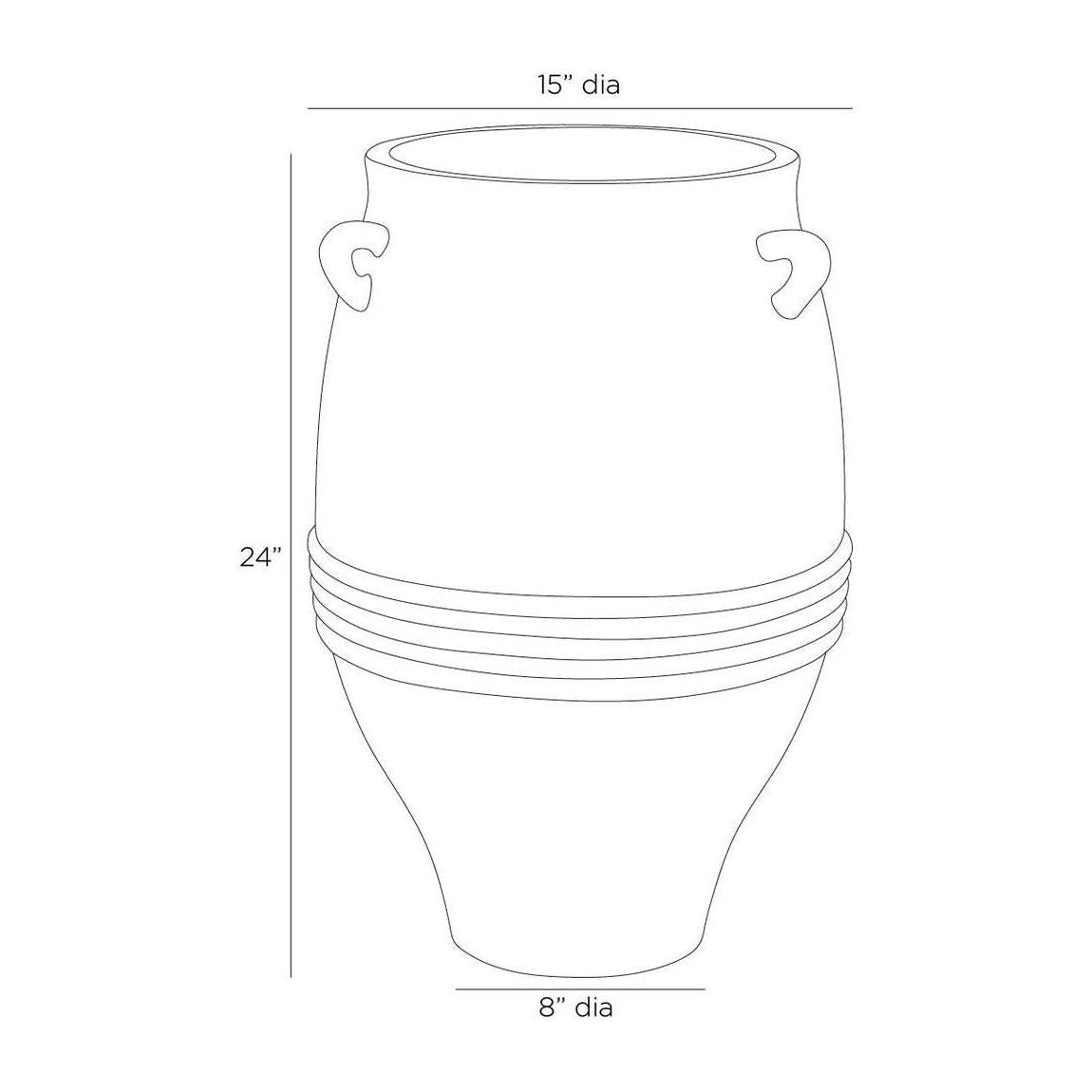 Arteriors Chicago Outdoor Planter