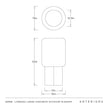 Arteriors Lorenzo Concrete Outdoor Planter