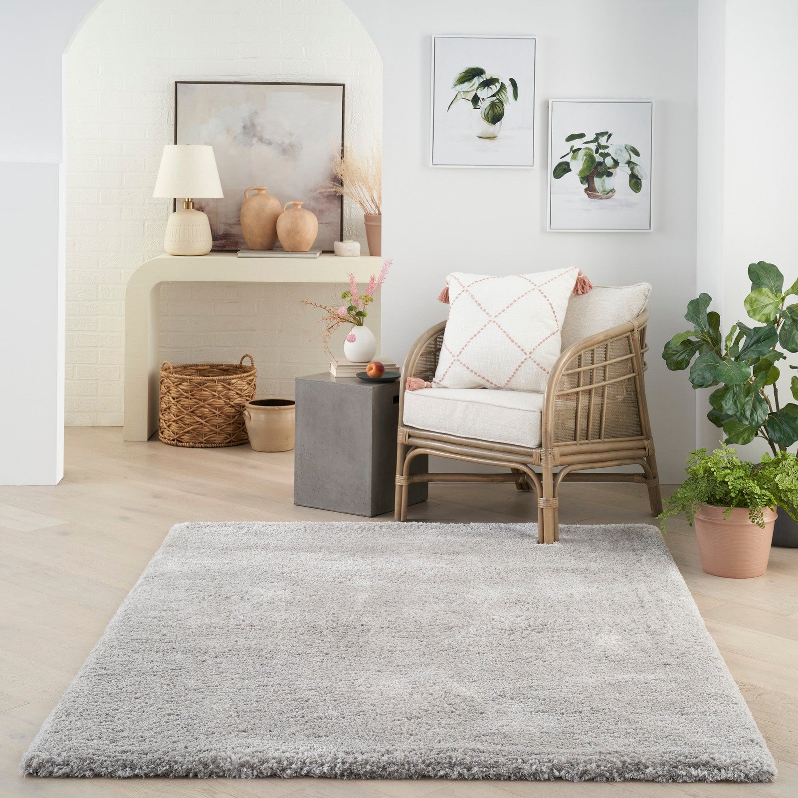 Nourison Dreamy Shag DRS05 Shag Indoor Rug