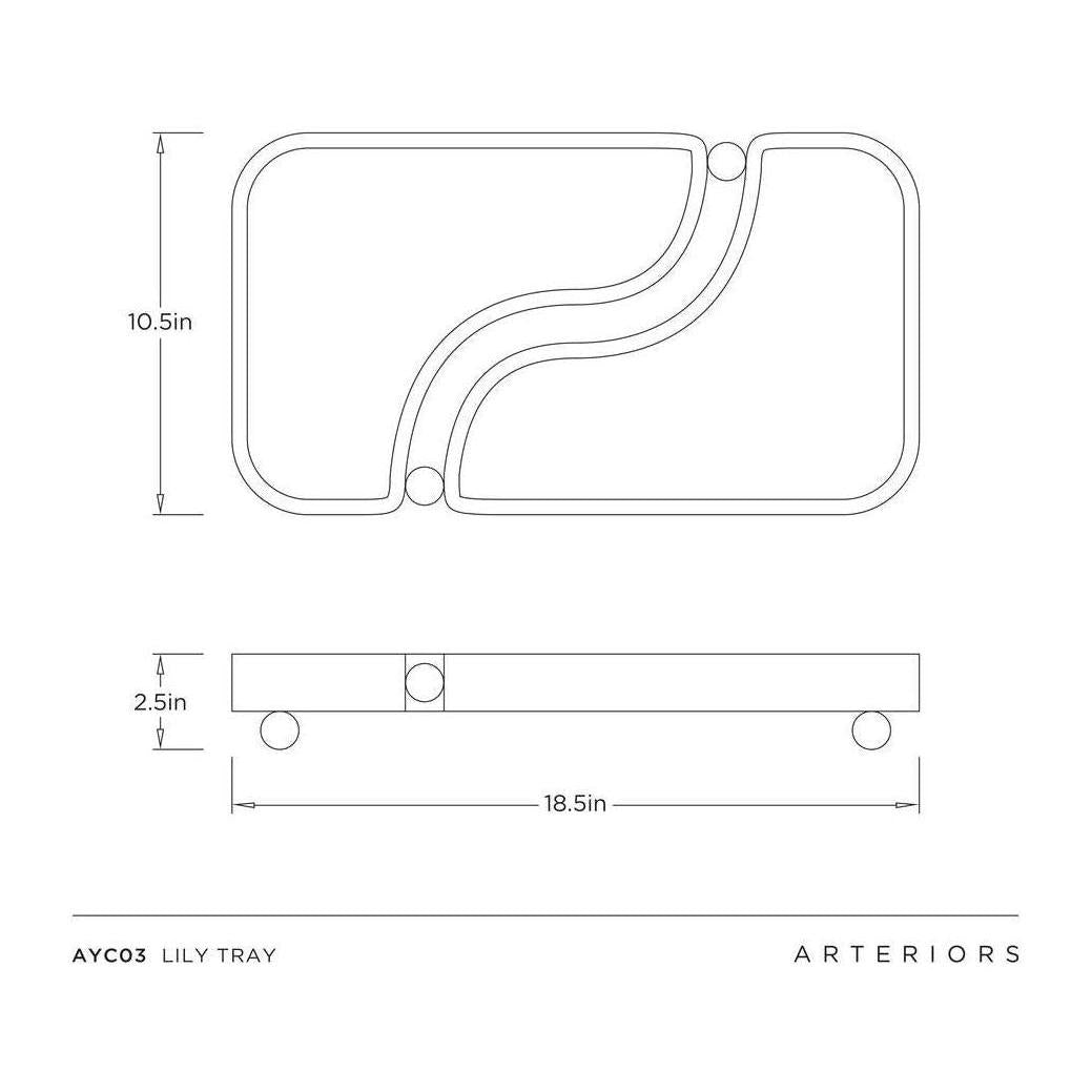 Arteriors Lily Tray