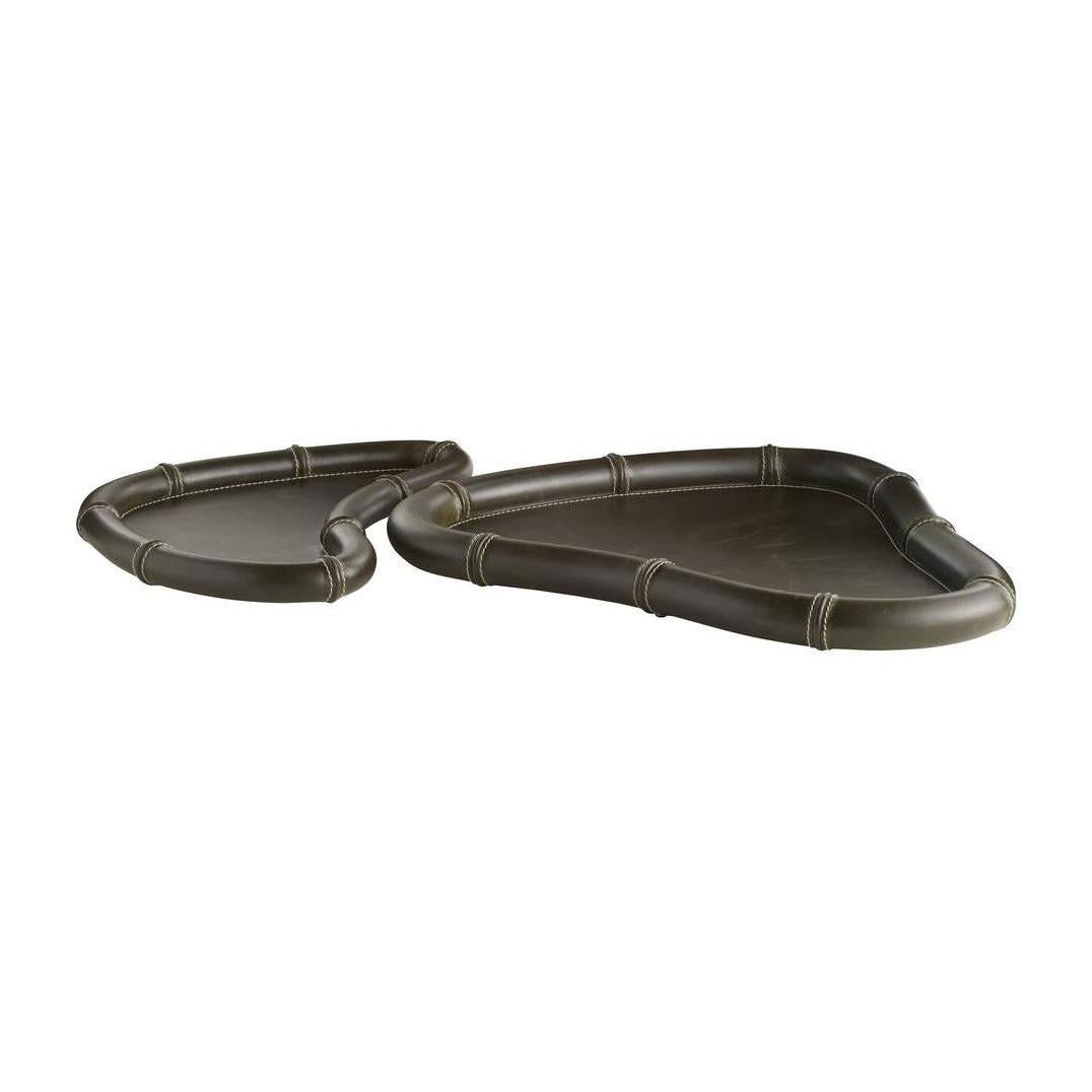 Arteriors Lake Trays, Set of 2