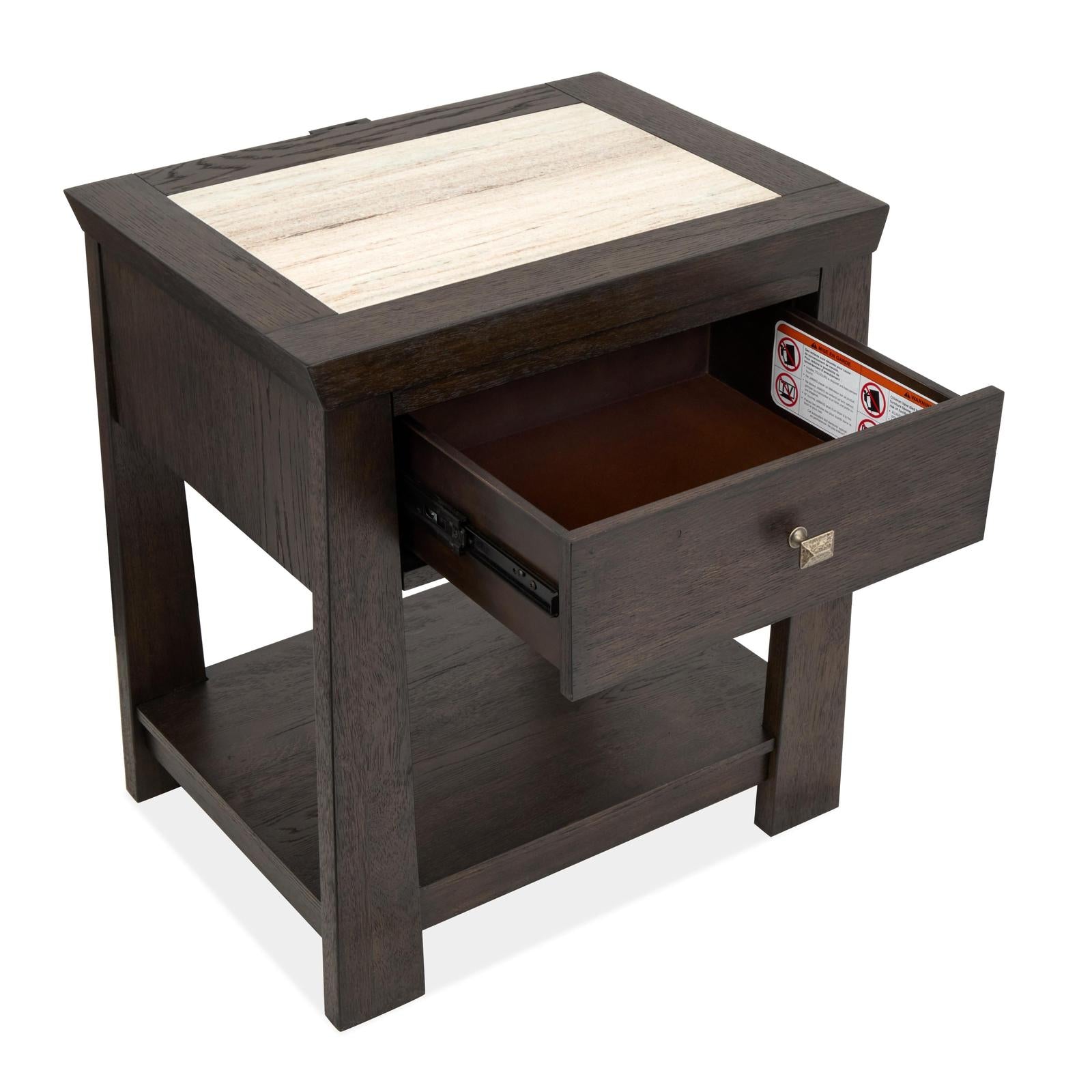 Magnussen Home Tauren Coffee Bean Nightstand