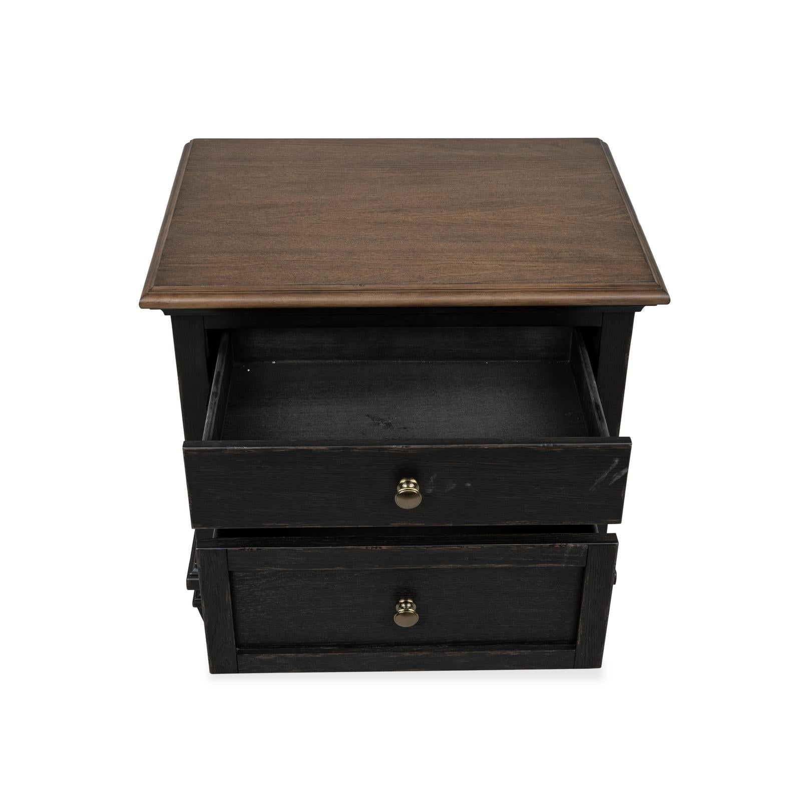 Magnussen Home Surrey Brown Drawer Nightstand