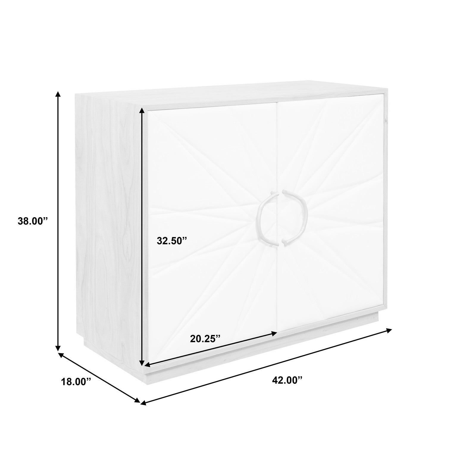 Pulaski Furniture Two Door Leather Chest