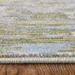 Feizy Melrose 39P3F Traditional Floral & Botanical Rug in Green/Ivory/Blue