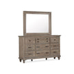Magnussen Home Lancaster Dovetail Grey Drawer Dresser