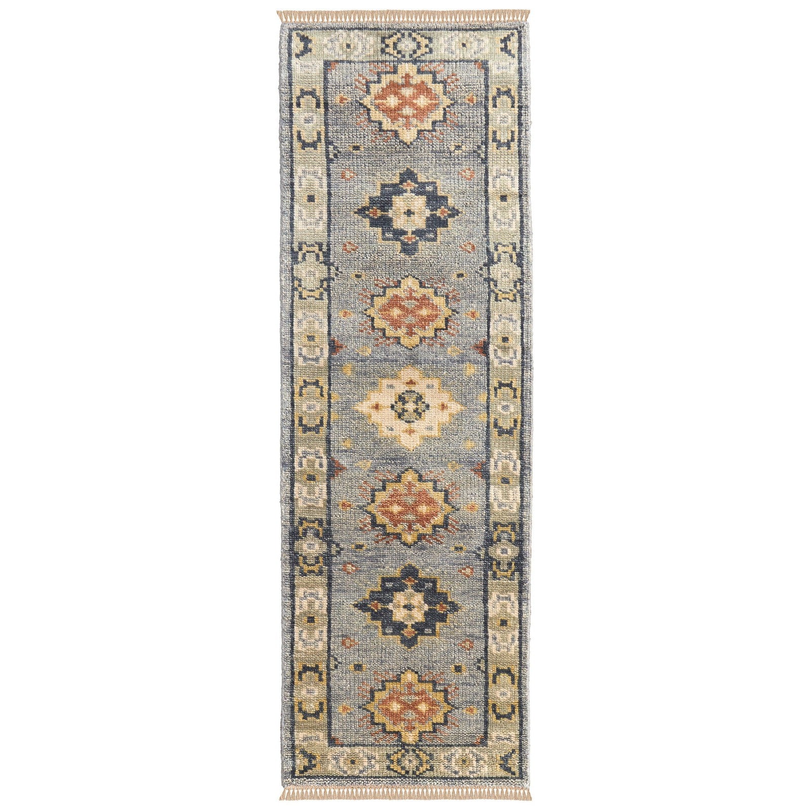 Feizy Fillmore 69CIF Transitional Diamond in Blue/Taupe/Gray