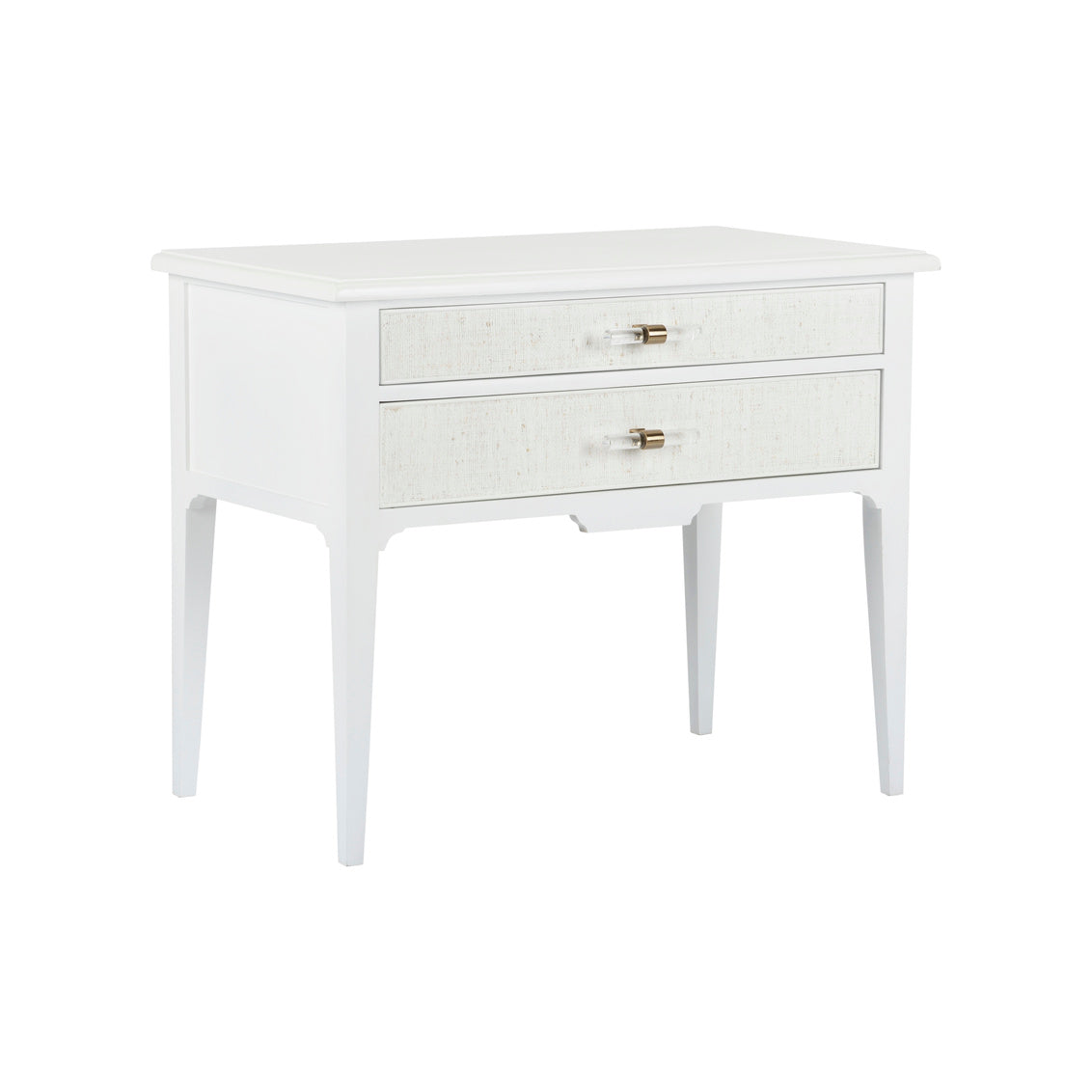 Chelsea House White Georgian Lowboy Cabinet