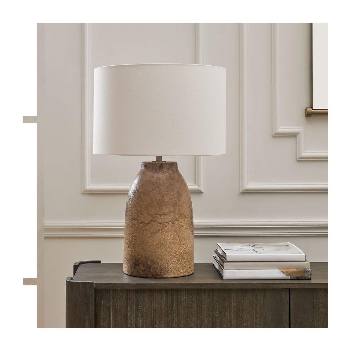 Uttermost Harris Mottled Brown Table Lamp