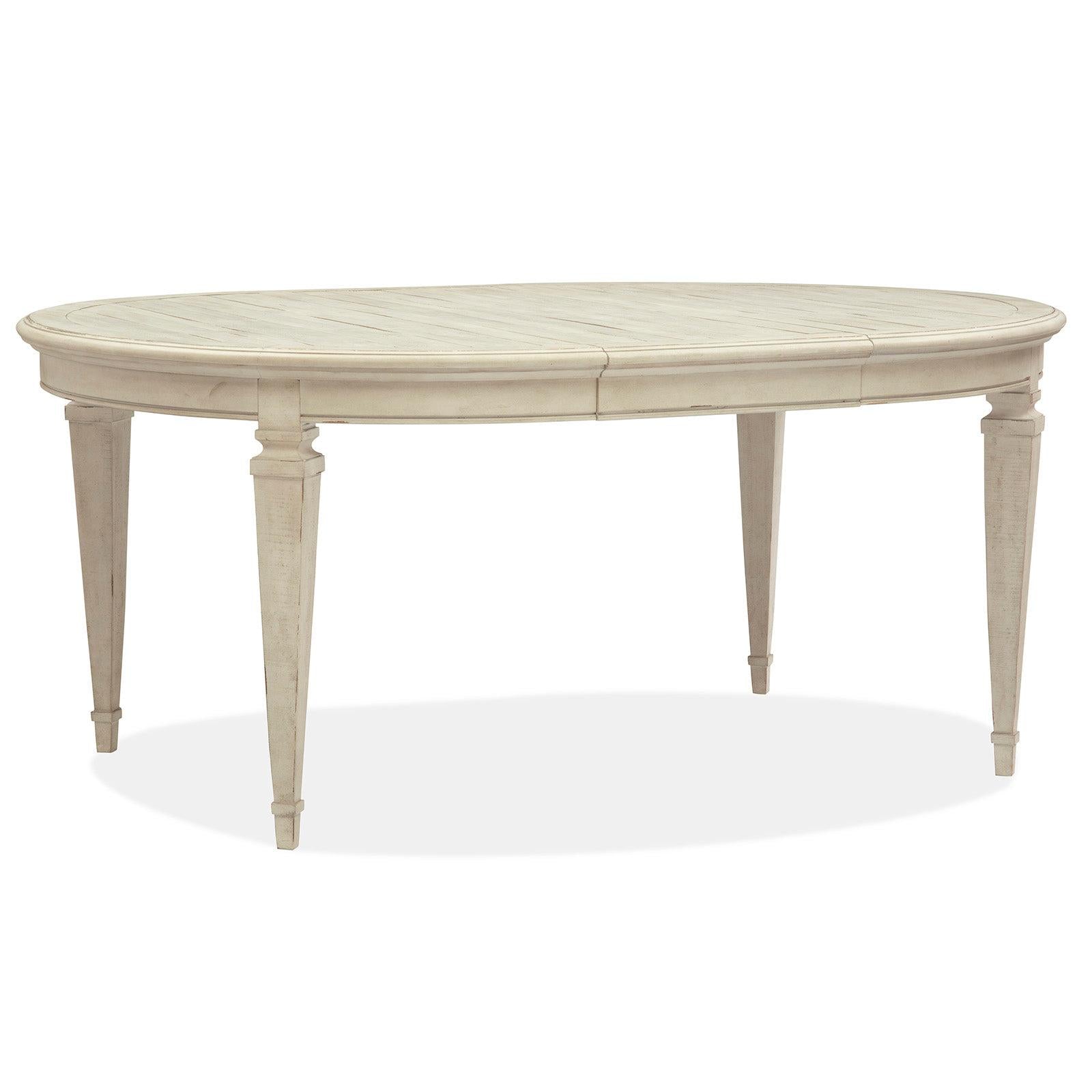Magnussen Home Newport Alabaster Extendable Dining Table