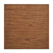 Magnussen Home Newton Cinnamon Square End Table
