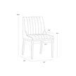 Sunpan Halden Black Dining Chair