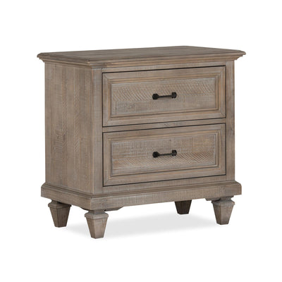Magnussen Home Lancaster Dovetail Grey Drawer Nightstand