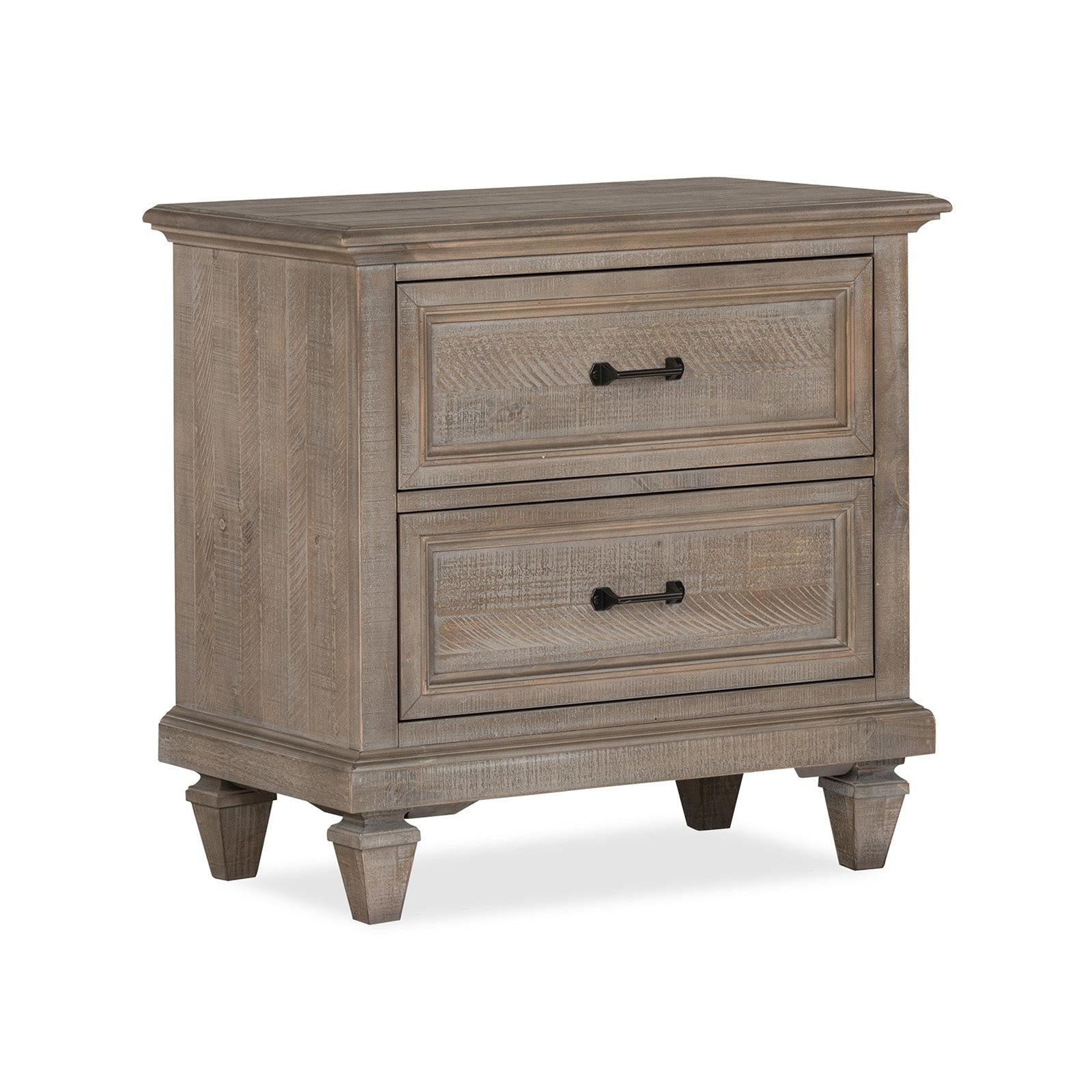 Magnussen Home Lancaster Dovetail Grey Drawer Nightstand