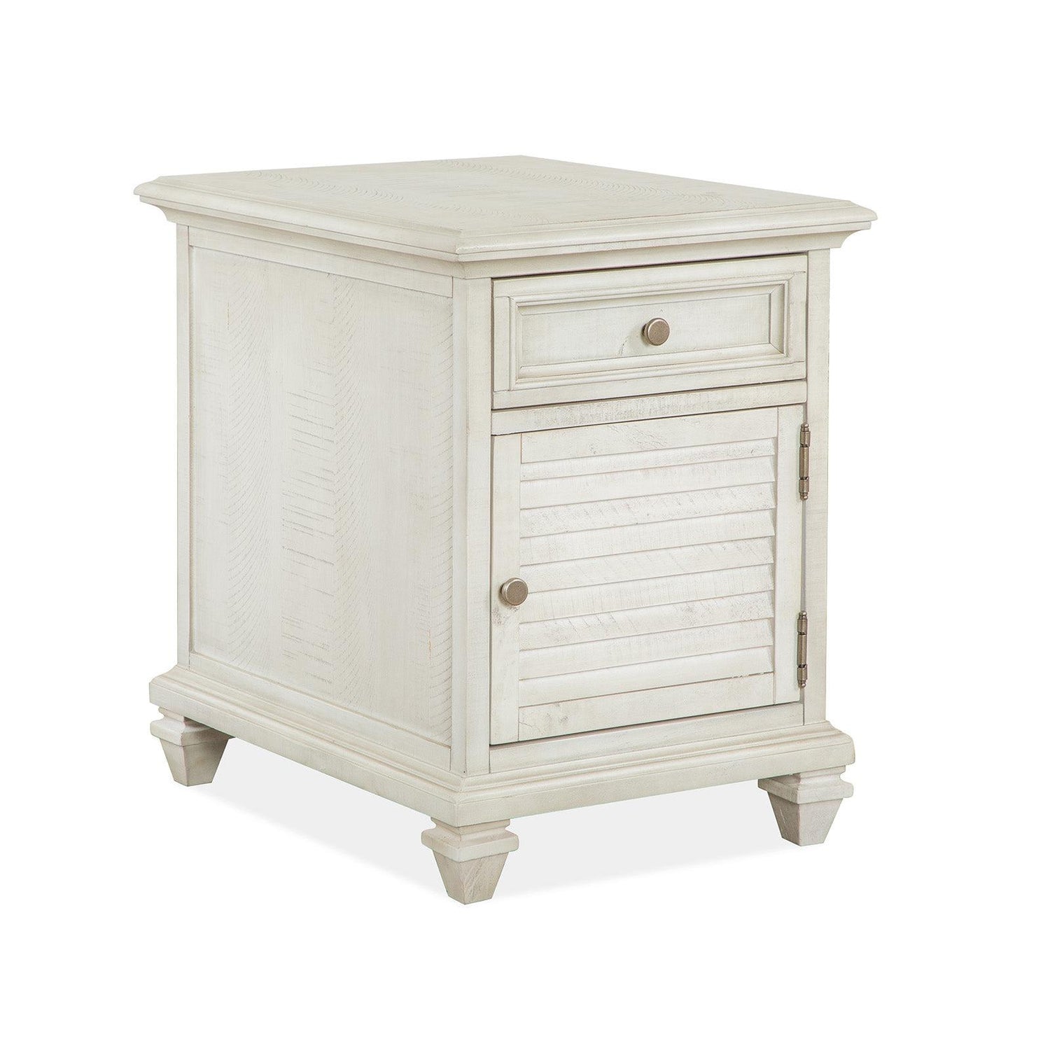 Magnussen Home Newport Alabaster End Table