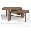 Magnussen Home Hadleigh Nesting Cocktail Table