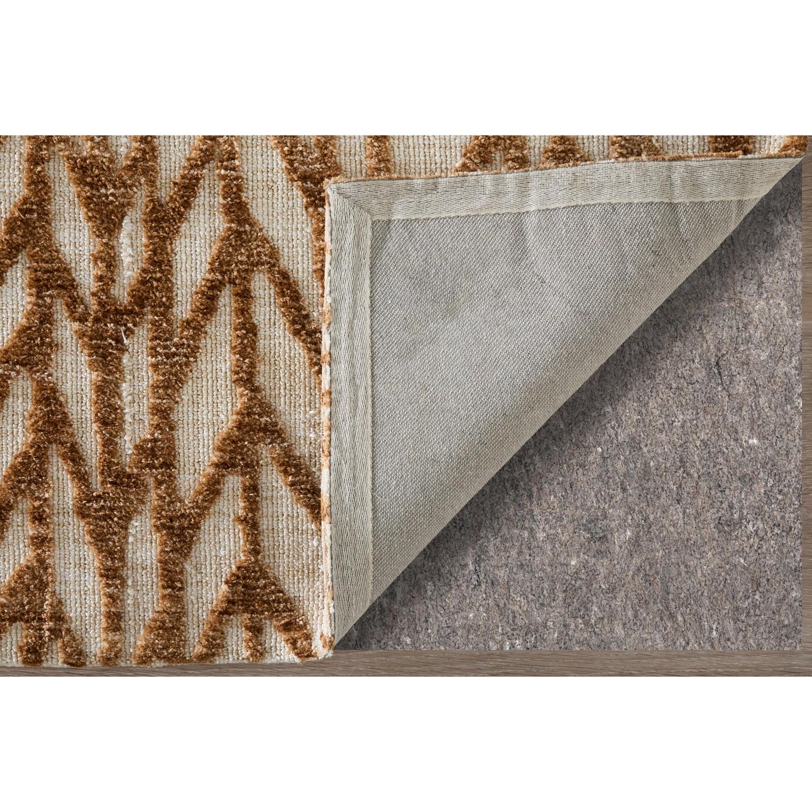 Feizy Colton 8A55F Modern Chevron Rug in Brown/Tan