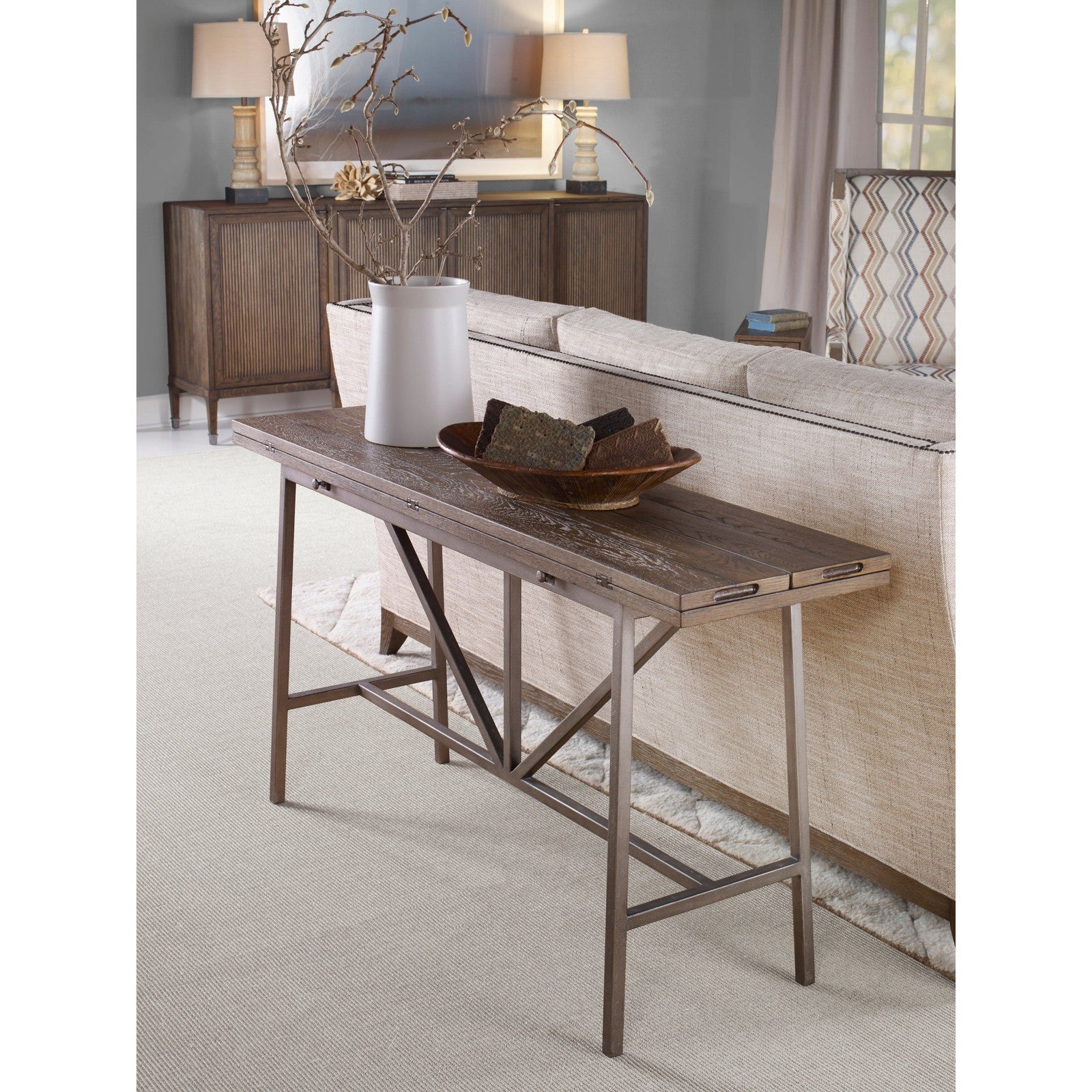 Century Furniture Camden Phillip Flip-Top Table