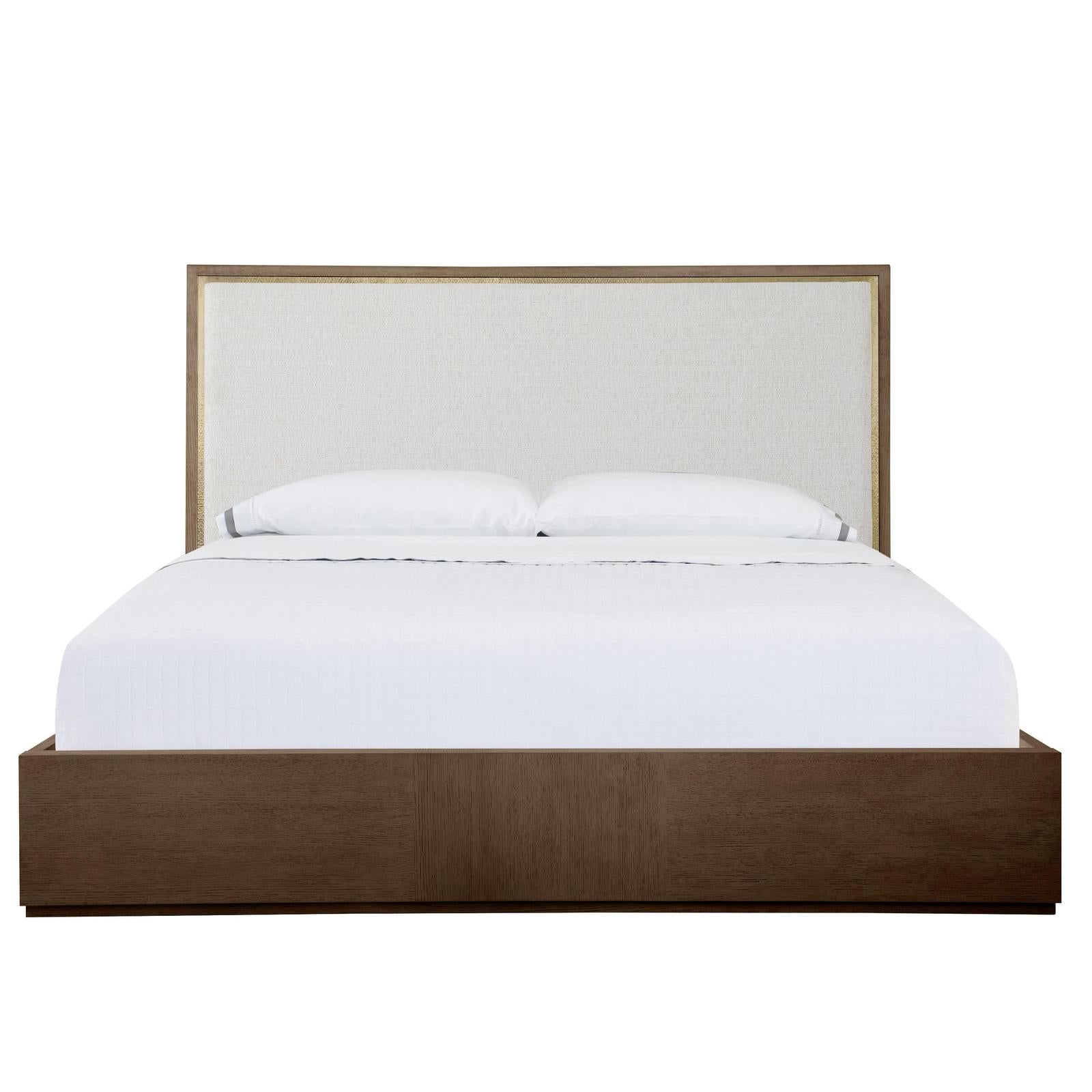 Century Furniture Carino Upholstered Panel Bed