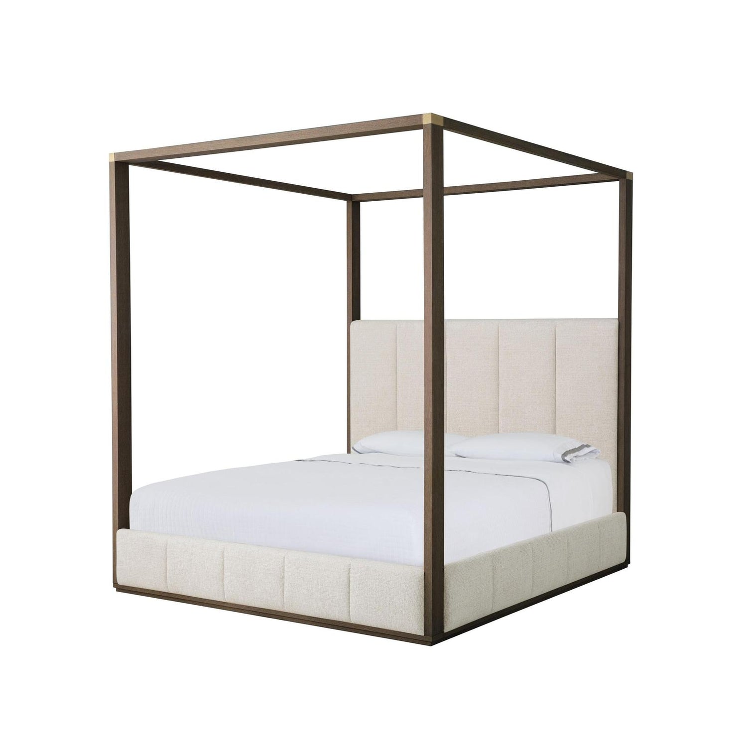 Century Furniture Carino Upholstered Canopy Bed - King