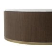 Century Furniture Carino Round Cocktail Table - Marble Top