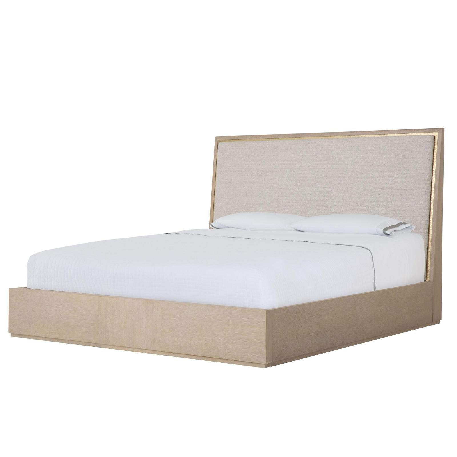 Century Furniture Carino Upholstered Panel Bed