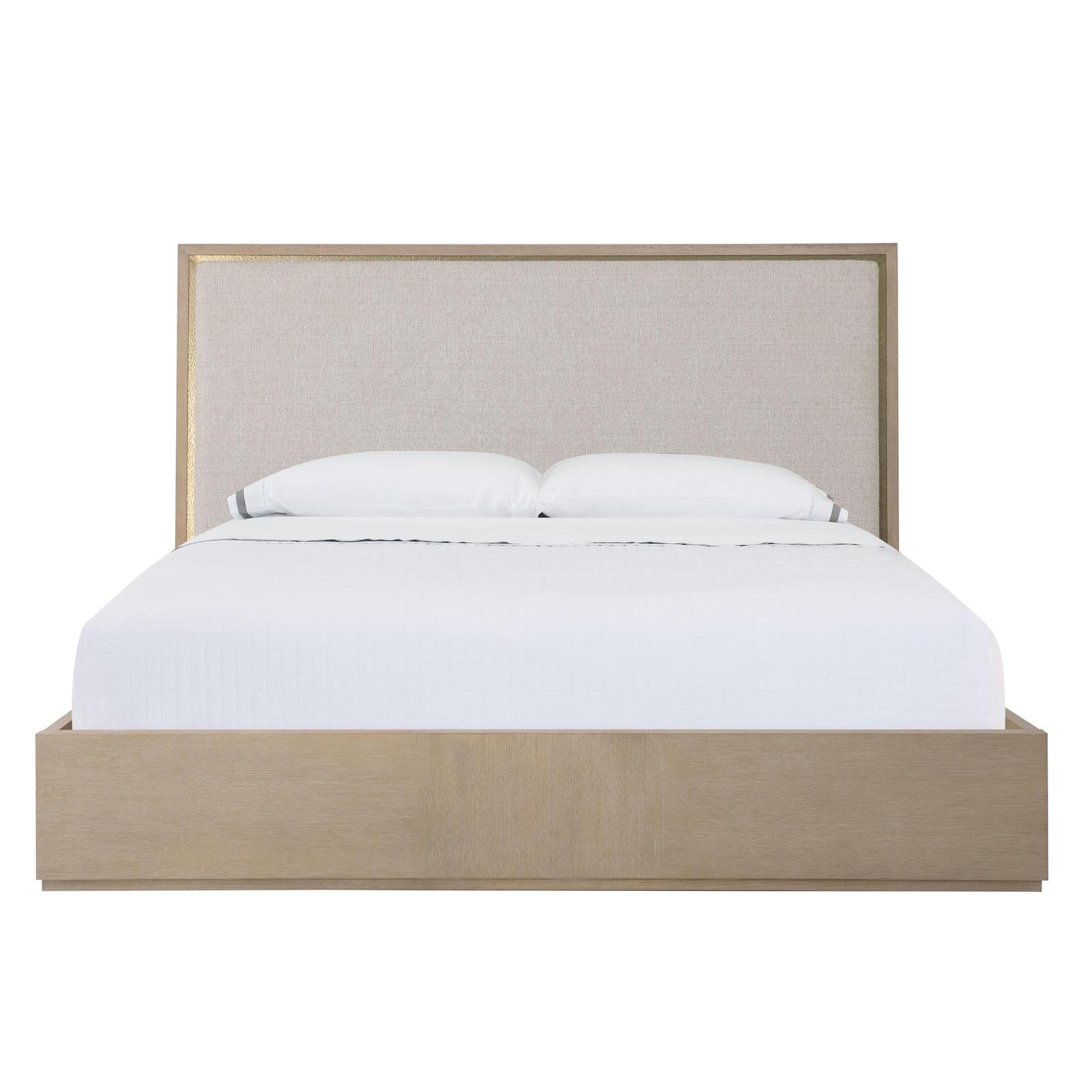 Century Furniture Carino Upholstered Panel Bed