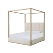 Century Furniture Carino Upholstered Canopy Bed - King