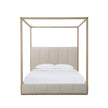 Century Furniture Carino Upholstered Canopy Bed - King
