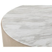 Century Furniture Carino Round Cocktail Table - Marble Top