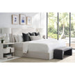Century Furniture Carino Upholstered Panel Bed