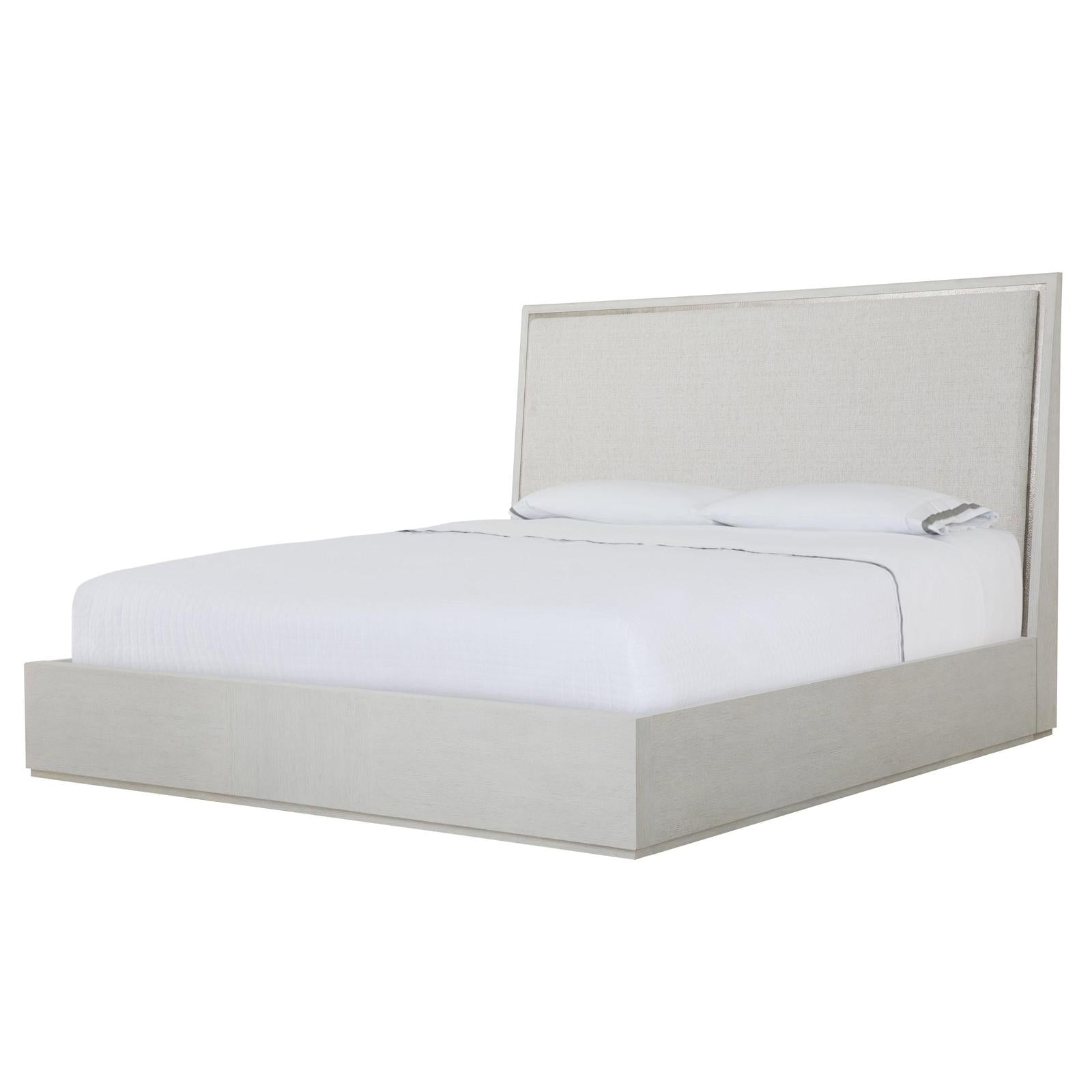 Century Furniture Carino Upholstered Panel Bed