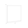 Sunpan Family Dynamics Brown Frame