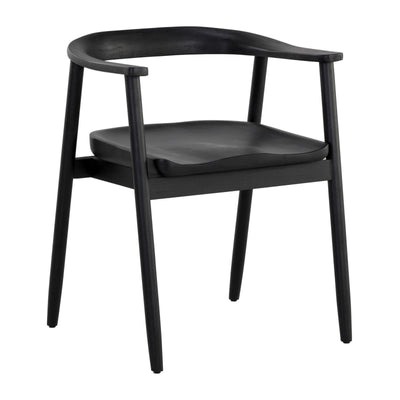 Sunpan Jeremy Dining Armchair - Black