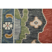 Feizy Karina 69G4F Transitional Floral & Botanical Rug in Red/Gray/Ivory