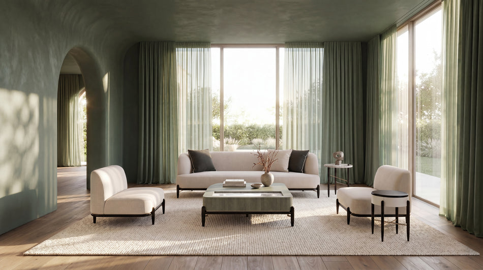 Caracole Madera Sofa - Oatmeal