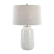 Uttermost Odawa White Farmhouse Table Lamp